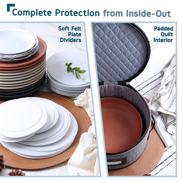 Prep & Savour 5Piece Dinnerware Storage Set & Reviews Wayfair